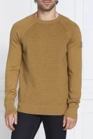 maglione | regular fit Calvin Klein 	senape