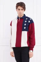 Polo FLAG RUGBY | Regular Fit Tommy Hilfiger 	bordeaux