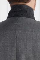 Di lana giacca elegante Fogerty | Regular Fit Oscar Jacobson 	grafite