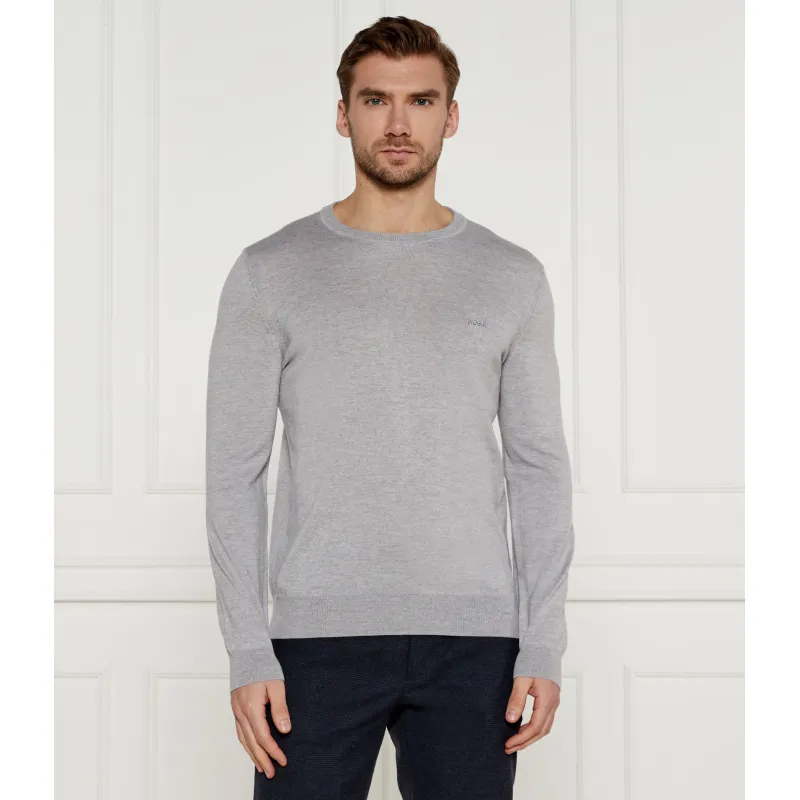 BOSS BLACK Di lana maglione Botto-L | Regular Fit