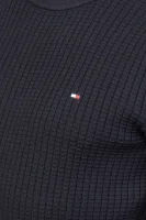 maglione grid | slim fit Tommy Hilfiger 	blu marino