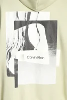 Felpa | Regular Fit Calvin Klein 	pistacchio