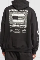 felpa tjm global unitees | relaxed fit Tommy Jeans 	nero