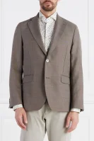 di lana giacca elegante ferry soft blazer | regular fit Oscar Jacobson 	beige