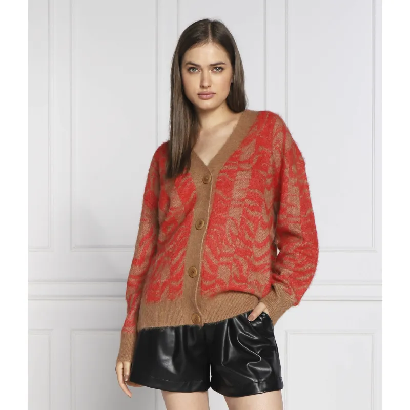 HUGO cardigan sameedia | loose fit | con l'aggiunta di lana