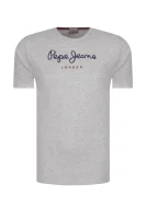 t-shirt eggo | regular fit Pepe Jeans London 	grigio cenere