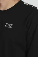 t-shirt | regular fit EA7 	nero