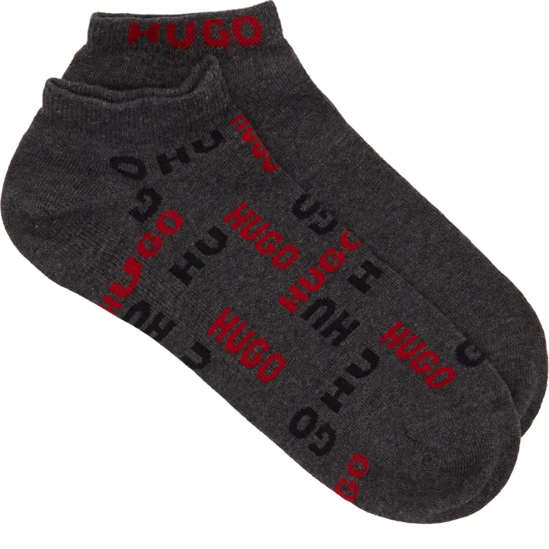 Hugo Bodywear Calze 2-pack LOGOALLOVER
