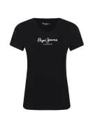 t-shirt new virginia | slim fit Pepe Jeans London 	nero