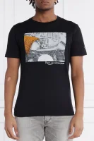 T-shirt | Slim Fit Replay 	nero