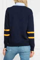 di lana maglione walou | regular fit Tommy Hilfiger 	blu marino