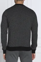 di lana maglione lacrimo | regular fit BOSS BLACK 	nero