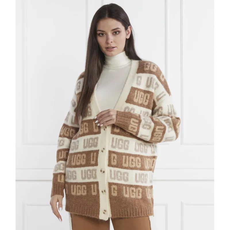 UGG Cardigan GRAPHIC LOGO | Oversize fit | con l'aggiunta di lana