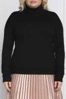 Dolcevita ALGERI Plus size | Regular Fit | con l'aggiunta di lana Persona by Marina Rinaldi 	nero