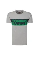 t-shirt tjm split graphic | relaxed fit Tommy Jeans 	grigio