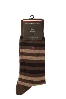calze 2-pack Tommy Hilfiger 	marrone