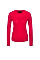 di lana maglione | regular fit Emporio Armani 	rosso