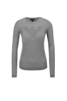 di lana maglione | regular fit Emporio Armani 	grigio