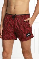 shorts kąpielowe jago | regular fit Hugo Bodywear 	rosso