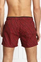 shorts kąpielowe jago | regular fit Hugo Bodywear 	rosso