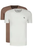 T-shirt2-pack | Regular Fit CALVIN KLEIN JEANS 	marrone