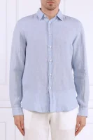 Di lino camicia Liam | Regular Fit BOSS BLACK 	blu