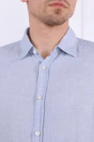 Di lino camicia Liam | Regular Fit BOSS BLACK 	blu