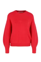 maglione ls cn audrey | regular fit GUESS 	rosso