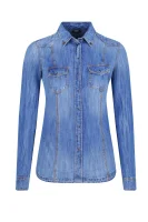 camicia lalima | regular fit | denim GUESS 	blu