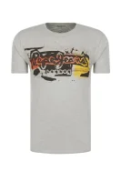 t-shirt amersham | slim fit Pepe Jeans London 	grigio