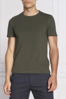 T-shirt Kyran | Slim Fit Oscar Jacobson 	verde