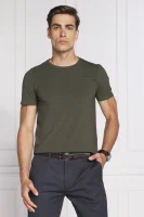 T-shirt Kyran | Slim Fit Oscar Jacobson 	verde