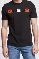 t-shirt | regular fit GUESS 	nero