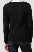 di lana maglione | regular fit | con l'aggiunta di cachemire POLO RALPH LAUREN 	nero