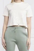 t-shirt adele | cropped fit GUESS ACTIVE 	crema