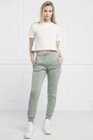 t-shirt adele | cropped fit GUESS ACTIVE 	crema