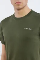 T-shirt | Slim Fit Calvin Klein 	verde