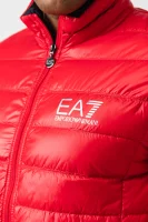 piumino giacca | regular fit EA7 	rosso