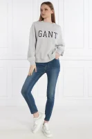 Felpa | Oversize fit Gant 	grigio
