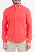 Camicia | Regular Fit | pique POLO RALPH LAUREN 	rosso