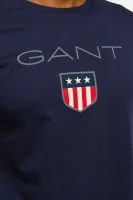 t-shirt shield ss | regular fit Gant 	blu marino