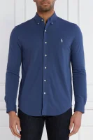 Camicia | Regular Fit | pique POLO RALPH LAUREN 	blu marino