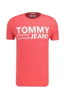 t-shirt tjm essential | regular fit Tommy Jeans 	arancione