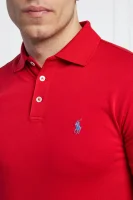 polo | slim fit | stretch mesh POLO RALPH LAUREN 	rosso