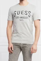 t-shirt signboard | slim fit GUESS 	grigio