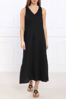 Di lino vestito DKNY 	nero
