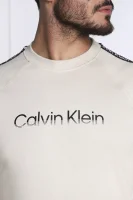 felpa | regular fit Calvin Klein Performance 	sabbia