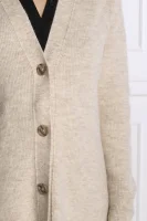 di lana cardigan | relaxed fit Marc O' Polo 	beige