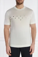 T-shirt | Regular Fit Emporio Armani 	écru