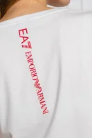 t-shirt | slim fit EA7 	bianco